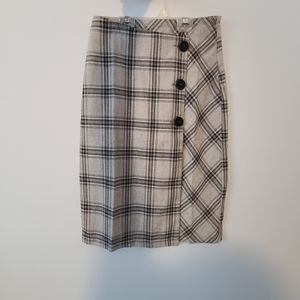 FOREVER 21 | plaid midi skirt